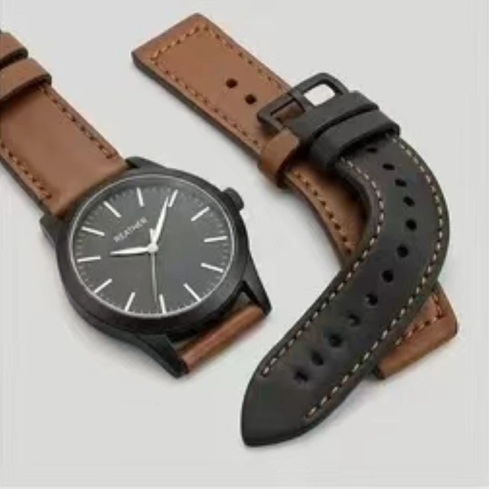Leather Rubber Watch Strap suppliers